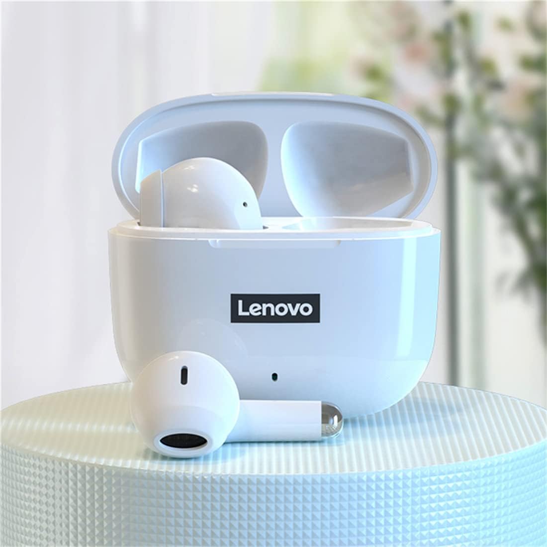 Lenovo LP40 Wireless Earphone Bluetooth 5.0 Earbuds Dual HiFi Stereo Noise Reduction Bass Touch Control Long Standby Headphones Lenovo LP40 Wireless Earphone Bluetooth 5.0 Earbuds Dual HiFi Stereo Noise Reduction Bass Touch Control Long Standby Headphones